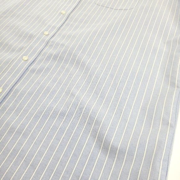 L.L. Bean Men's Button Down Casual Polo Shirt Wrinkle Resistant 16 1/2 TALL - Picture 8 of 12